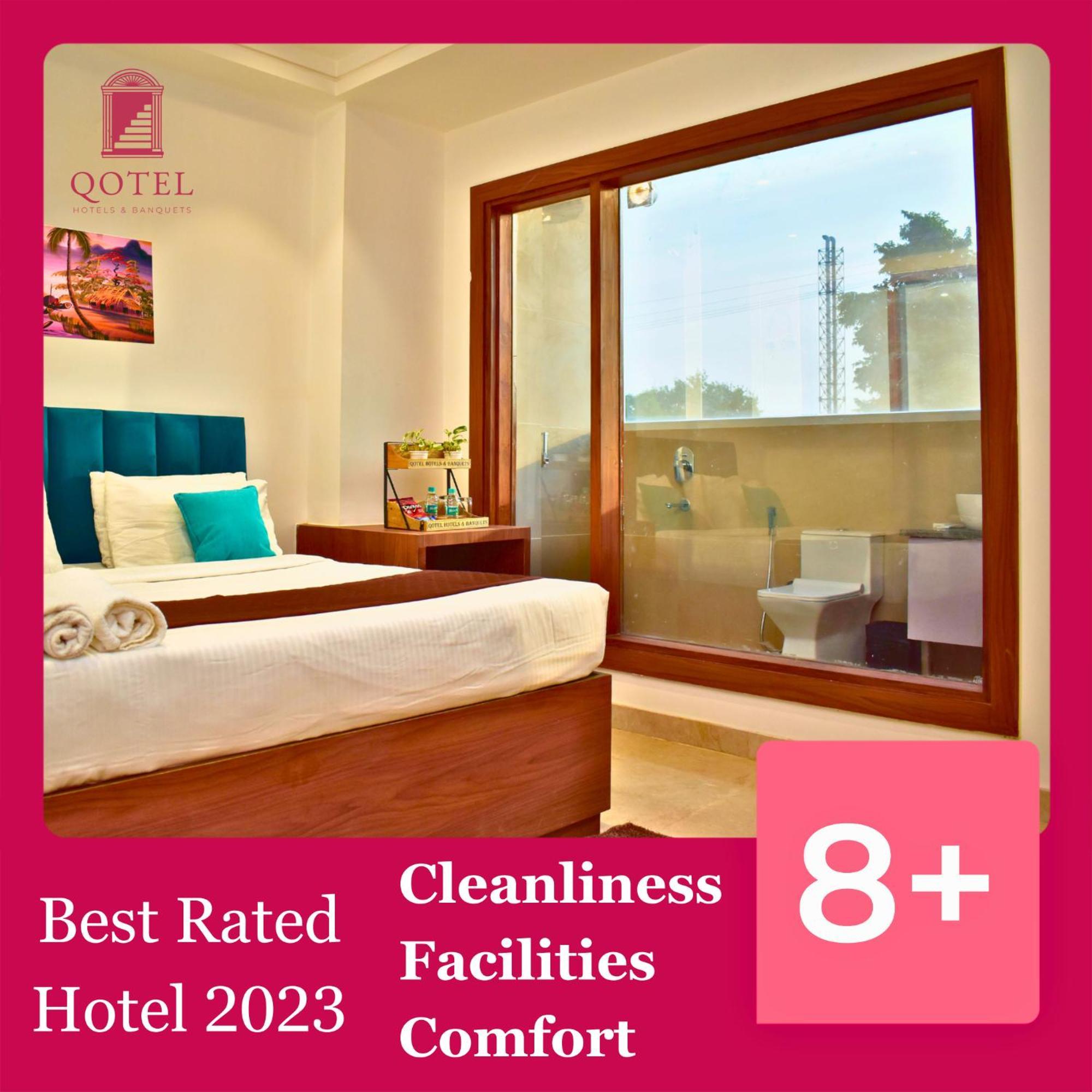 Qotel Hotel Signature Bnb-Ashok Vihar New Delhi Exteriör bild